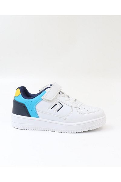 Cool Pantofi sport pentru copii Abel 31-36 White Saks Velcro