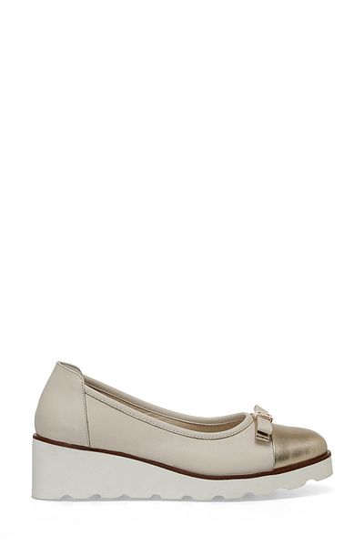 İnci INCI BORNEO 4FX Beige Damen-Keilschuhe