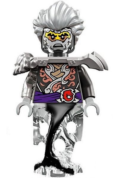 LEGO Accessory Custom Minifigure Minifigure Ninjago Ghost Ninja Cinder - Dragons Rising