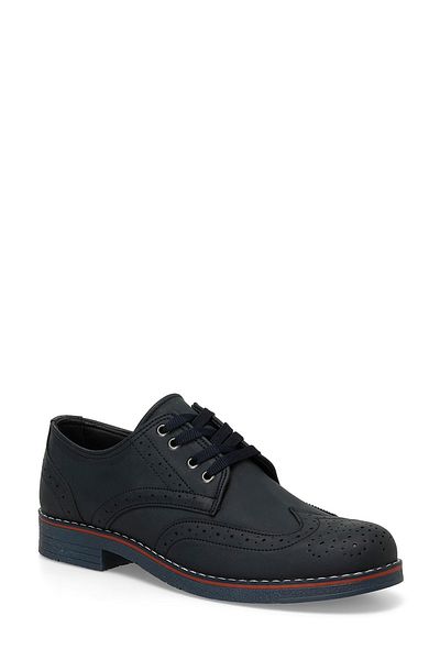 Polaris Men's Navy Blue 4FX Classic Shoes -356033.M