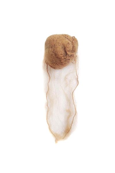 Gymo Thin Invisible Hair Bun Net (Pack of 5) Light Brown