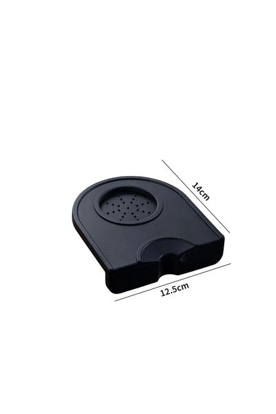 Choice Small Espresso Coffee Tampers Mat Silicone Tamper Holder Corner Mat Pad Anti-skid Tamper Mat Barista
