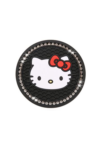 Miniso 03 Sanrio Water Cup Mat Hello Kitty Household Anti Scalding Car Interior Accessories Storage Trough