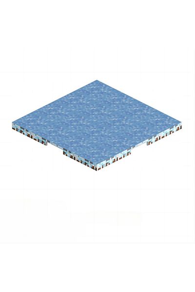 JIMITU Pond-ice Magnetic Base Plate Variety Baseplates Match Mine World Magnetic Building Blocks Toys For B