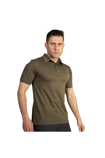 Wolftrap Tactical Kapan Polo Neck 2 τσέπες κοντομάνικο Tactical T-shirt Khaki
