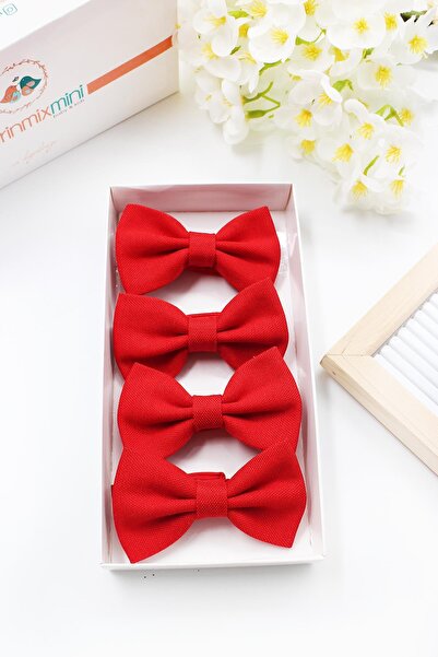 VİTRİNMİXMİNİ Red Color Adjustable Boy's Bow Tie - Boxed - Please Read the Details
