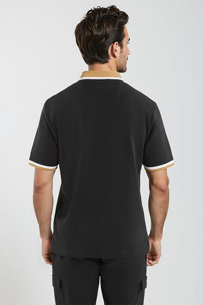 Nautica Basic Regular Fit Premium Cotton Logo Polo Shirt