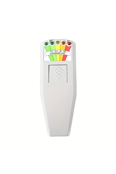 Choice White 5-led Emf Meter Magnetic Field Detector Ghost Hunting Paranormal Equipment Tester Portable Cou