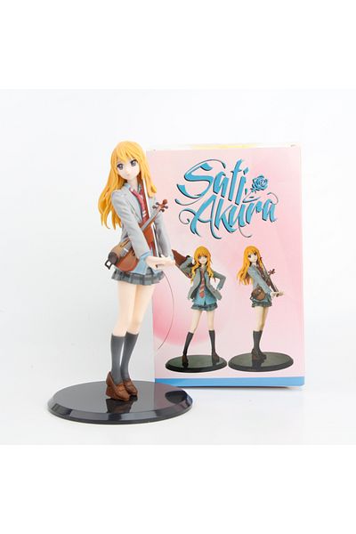 Choice With Box 02 Anime Your Lie In April Miyazono Kaori Painted Pvc Figure Collectible Model Toy 20cm