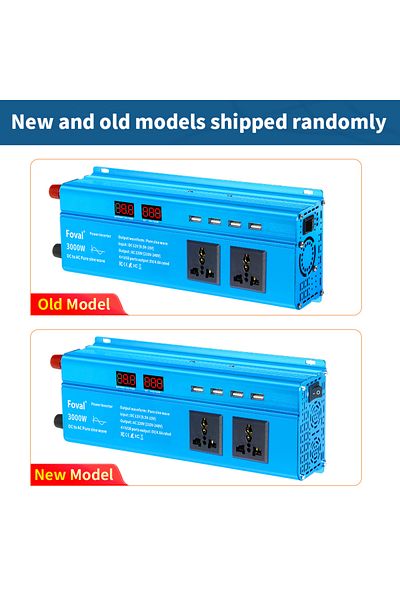 Foval 3000w Universal 50hz Pure Sine Wave Inverter Dc 12v To Ac 220v 230v 1500w/2200w/2600w Voltage Transf