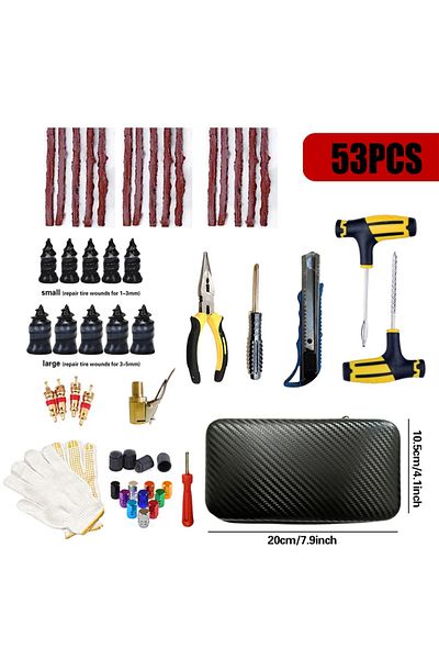 Choice Red Car Tire Puncture Plug Repair Tools Screw Repair Tool Puncture Emergency Motorcycle Tire Strips