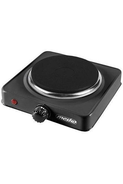 MESKO Portable Camping Stove, Mesko, MS6508, Electric, 1000 W, 1 Burner, Steel, Black
