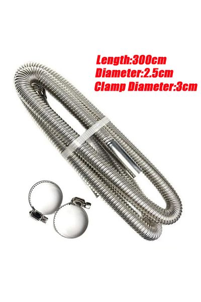 Choice Pyg-300cm 60cm 120cm 200cm 300cm Air Diesel Parking Heater Stainless Steel Exhaust Pipe Tube Gas Ven