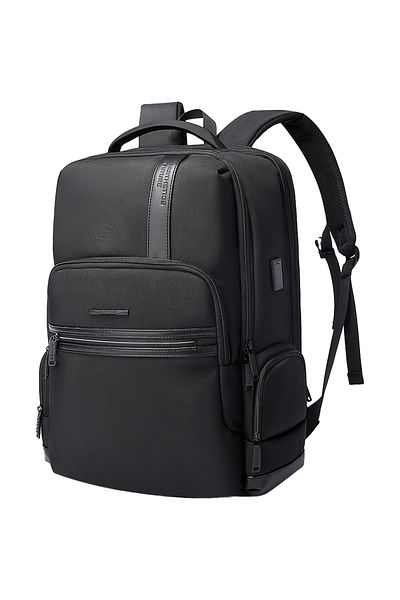 BANGE 15.6 inch laptop backpack, made of nylon, splash-proof, BANGE BG2603BK Black