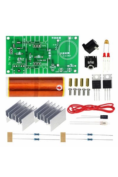Choice Type A Tesla Coil Diy Welding Kit Self-made Arc Fun Coil Audio Electronic Production And Assembly Ex