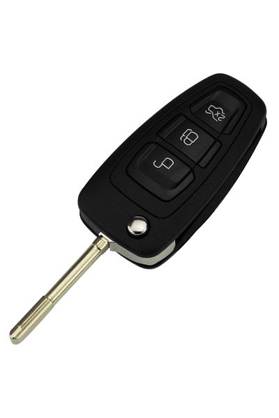jingyuqin 3Buttons FO21 Flip Folding Remote Key Shell Car Key Cover 3 Buttons For Ford Focus Mondeo