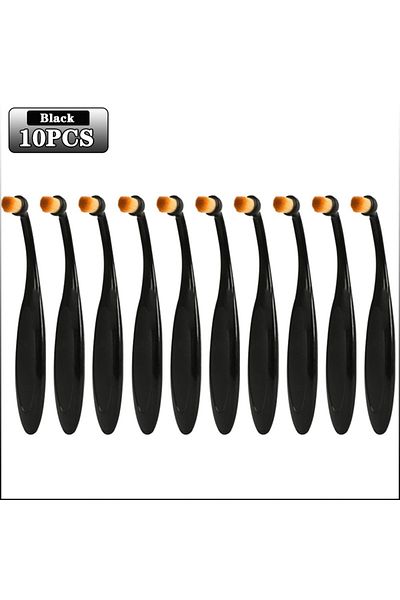 Choice 10pcs Pet Tear Stain Removal Brush Eye Cleaning Tear Stain Powder Brush Eye Poo Brush Makeup Brush E