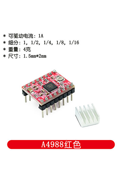 Choice A4988 red 42 Stepper Motor Driver Expansion Board DRV8825 A4988 3D Pri...