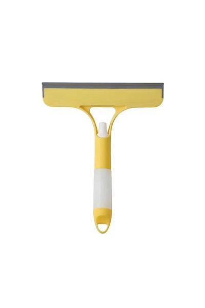 Choice Yellow Multi-function Glass Wiper Home Window Cleaning Brush Sprayer Cleaning Soap Cleaning Brush Ho