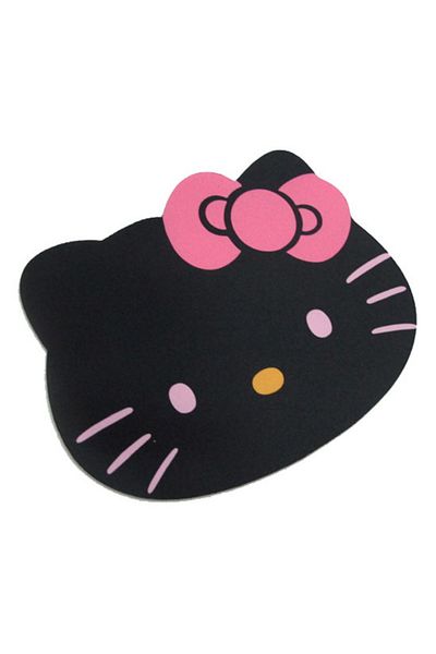 SANRIO D Mouse Pads Computer Kawaii Hello Kitty Anti-slip Desk Pad Y2k Black Pink Coffee Mats Soft .