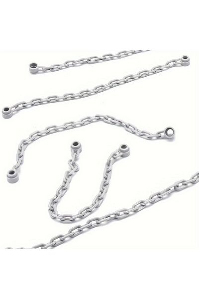 Choice Light Gray 5pcs Chain 1x16 Length Building Block Accessories Moc Model Components Assembly Gifts Diy
