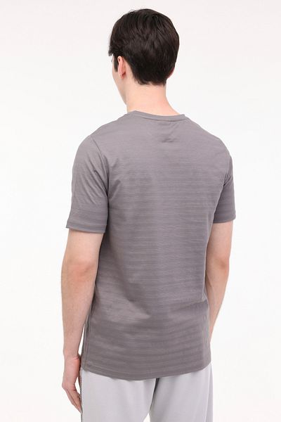 lumberjack ML HARVES 11ITL1103 4FX - Αντρικό κοντομάνικο μπλουζάκι Anthracite