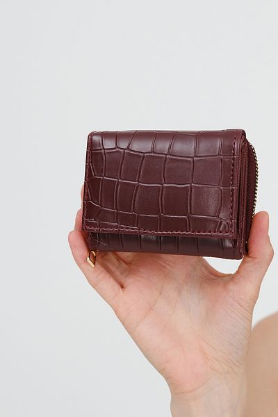 Addax Crocodile Skin Look Wallet Czdn12-F12