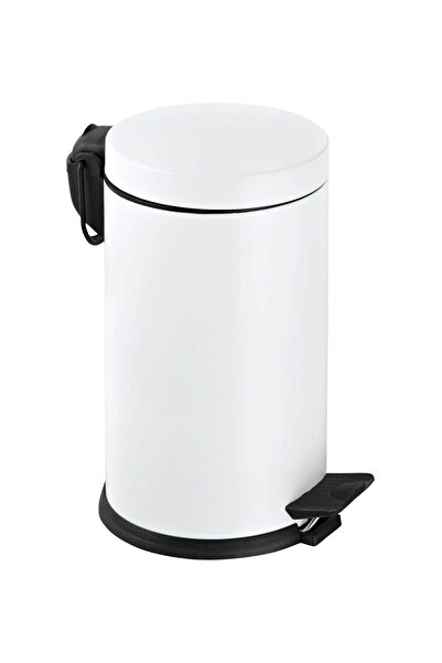Eforeca Pedallı Çöp Kovası Beyaz 16 Lt