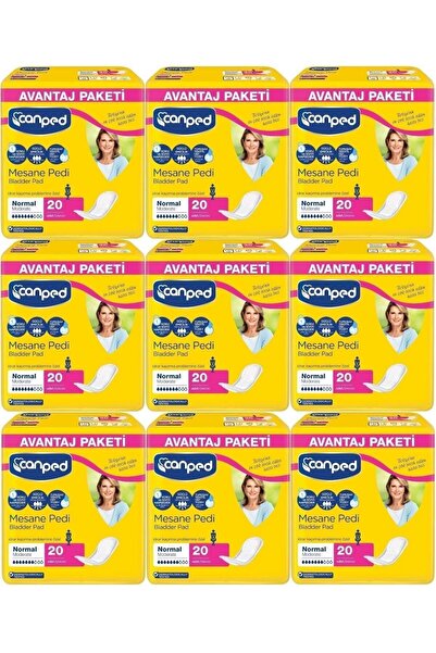 Canped MESANE PEDİ 20 Lİ ORTA (M) 9 ADET