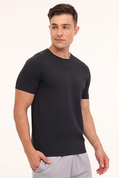 lumberjack Ml Ted 11csh-1004 4fx - Ανδρικό μαύρο κοντομάνικο μπλουζάκι