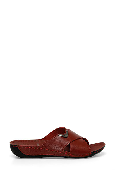 Polaris 164336.Z4FX Κόκκινες γυναικείες παντόφλες