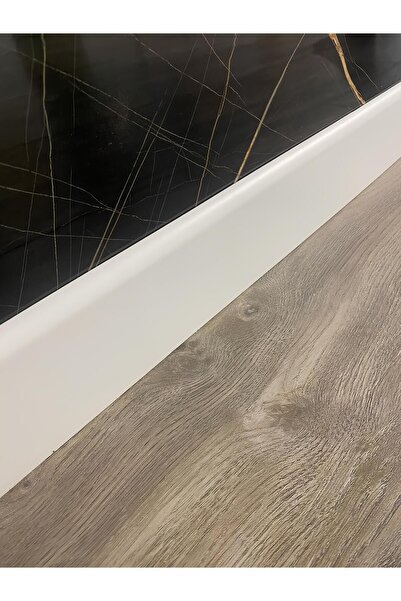 PashaDekor 8 Cm Pvc İnci Beyaz Lake Süpürgelik