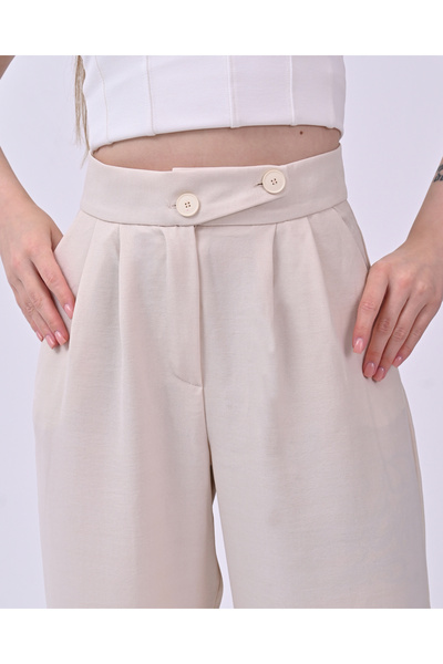 polle Жіночі штани Palazzo з корейським дизайном