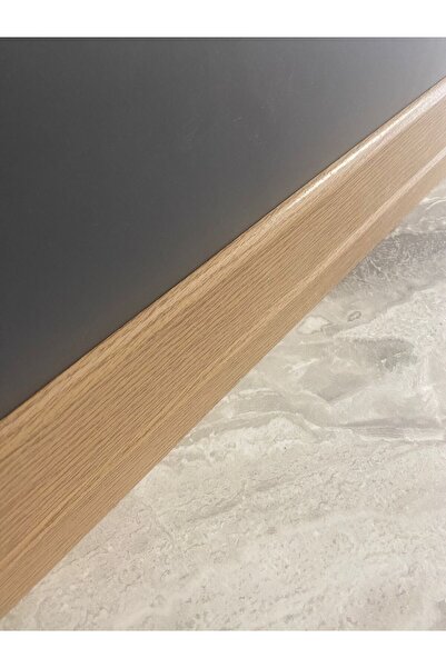 PashaDekor 8 Cm Amber Meşe Parke Süpürgelik