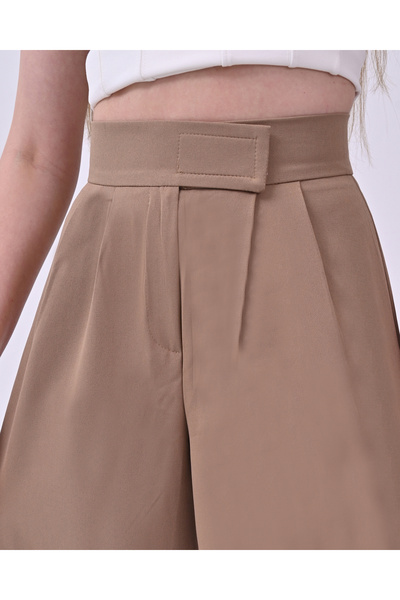 polle Ženski nerca Visok struk čičak Palazzo pantalone