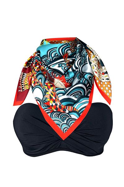 Bolder Nil Foulard Dragon Laci&Turquaz Foulard Scarf