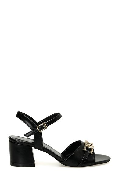 Polaris 323099Z 4FX Black Women's Heeled Sandals