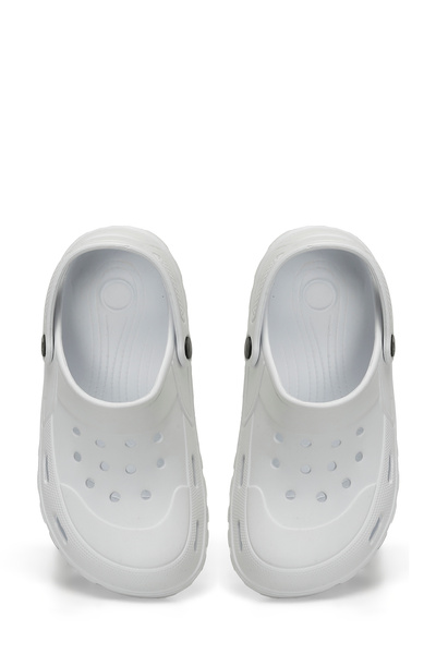 Polaris 401377.Z4FX Beyaz Kadın Sabo Terlik