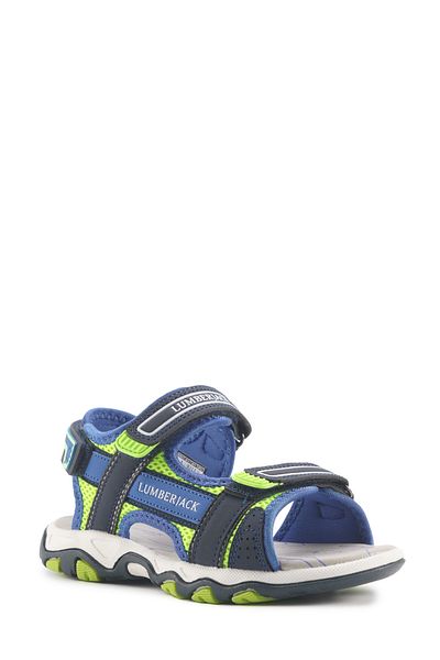 lumberjack LOTEN 4FX 101686536   Sandale Băieți Albastru Verde 31-35
