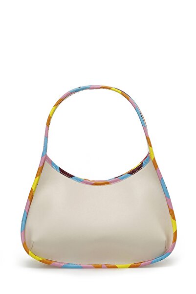 Butigo Кольорова сумка через плече - 4FX Екрю Мульти Жіноча сумка через плече