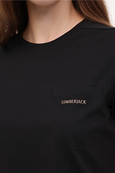 lumberjack Γυναικείο T-Shirt Wl Darla Black - S