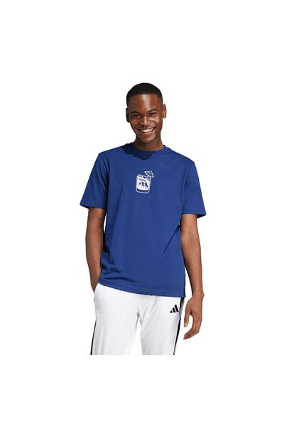 adidas M L DRINK TEE DKBLUE