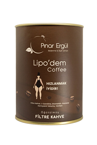 LIPO'DEM WELLNESS L-Karnitinli, Vanilya Aromalı, Fit Form Filtre Kahve by Pın...