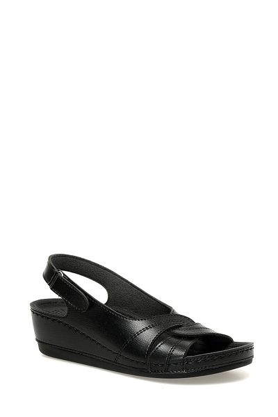 Polaris 164339Z4FX Black Women's Comfort Sandals