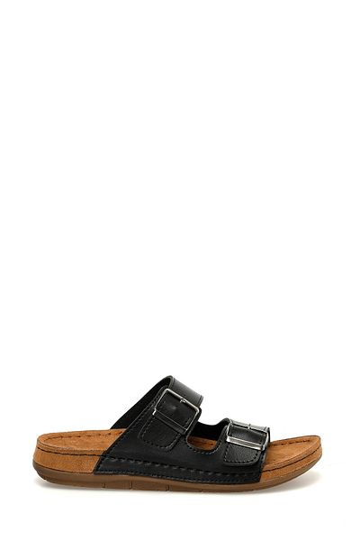 Polaris 164361.Z4FX - Black Women's Slippers