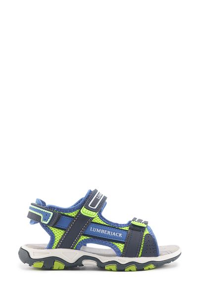 lumberjack LOTEN 4FX 101686536   Sandale Băieți Albastru Verde 31-35