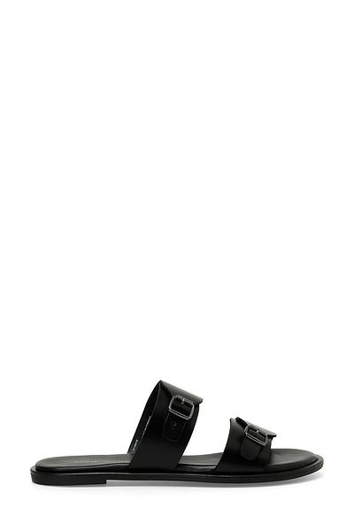 Nine West Cıcorta 4fx Schwarze flache Damenhausschuhe
