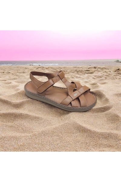 Ercan Konay 223 ορθοπεδικά σανδάλια μεγάλου μεγέθους από γνήσιο δέρμα