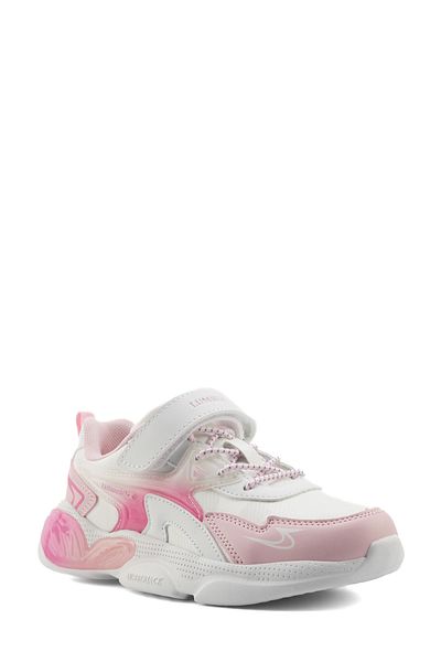 lumberjack Wanted 5Fx White Female Child Sneaker Shoes