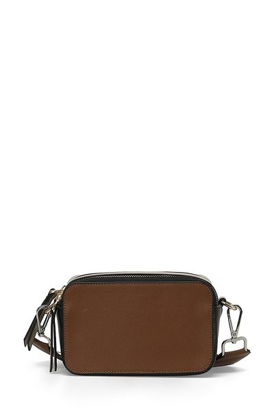 Butigo Γυναικεία τσάντα χιαστί PU CLRBLK KST CPRZ 4FX Camel